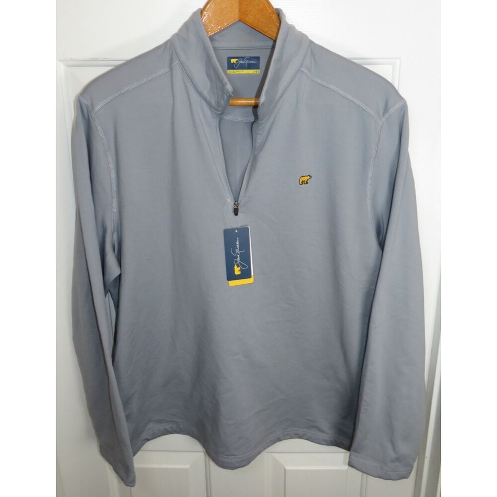 *NWT* Jack Nicklaus Men's LG Tradewinds Performance 1/4 Zip Pullover UPF 50+
